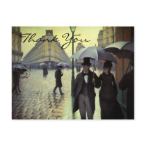 Caillebotte's Paris Street, Rainy Day