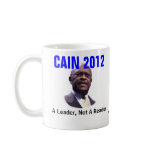 CAIN 2012: A Leader, Not A Reader mugs