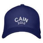 Cain 2012 embroidered baseball caps