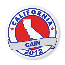 Cain - California Refrigerator Magnet