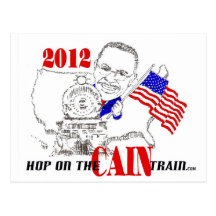 CAIN TRAIN POSTCARD