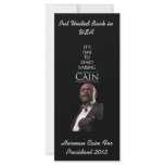 Cainiac 2012 Bookmark Custom Rack Card