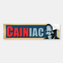 CAINiac pour Herman Caïn Adhésifs Pour Voiture