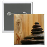 Cairn Meditation Stones and Wood Buttons