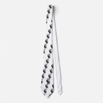 Cairn Terrier Dad 2 Neck Ties by GreyWolfCreation