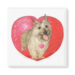 Cairn Terrier Valentine's Day Refrigerator Magnets