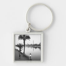 Cairo Egypt, Along the Nile River Key Chain