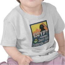 Cairo Egypt - Vintage travel poster art Tshirt