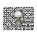 Cairo Sm Black Skulls Postcard