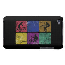 Caisse affligée de contact d'iPod de cycliste de s Coque iPod Touch