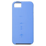 Caisse bleue de l'iPhone 5 d'oiseaux de brouillard coques case-mate
