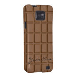 Caisse de chocolat pour la galaxie S de Samsung +  Étui Galaxy S2