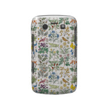 Caisse de courbe de Blackberry de motif d'apothica Coques Blackberry Bold