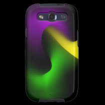 Caisse de galaxie de Samsung de remous de couleur coques case-mate