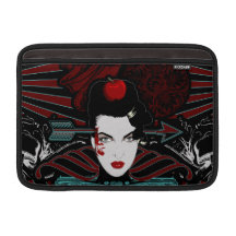caisse de livre d'imper de fille de flèche poche macbook