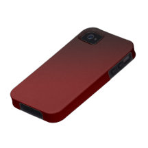 Caisse noire rouge d'Iphone 4 de gradient Coque iPhone 4/4S
