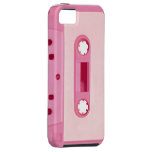 Caisse rose de cassette coque Case-Mate iPhone 5