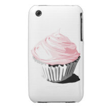 Caisse rose du petit gâteau iphone3g coques Case-Mate iPhone 3