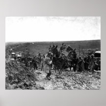 Caissons in the Mud Posters