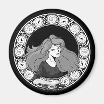 Caitlin & Celtic Spirals magnets