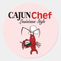 Cajun Chef Stickers