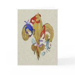 Cajun Fleur de lis cards
