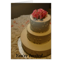 cake 2, You're Invited... Cards