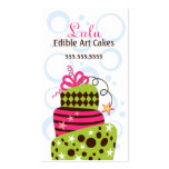 Cake Art Bakery Business Cards