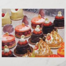 Cake - Bellagio - Le Dessert Flyer Design