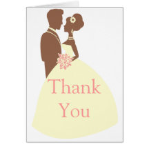 Cake Bridal ShowerThank You Card