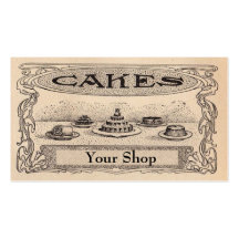 cake business Cards