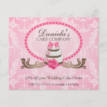 Cake Discount Voucher Flyer