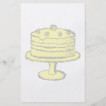 Cake. Full Color Flyer