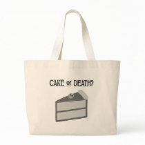 Cake or Death? Canvas Bags