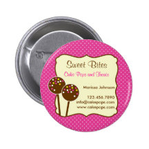 Cake Pops Bakery Button