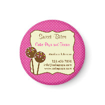 Cake Pops Bakery Magnet magnets