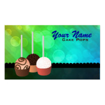 Cake Pops Business Card business cards