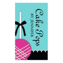 Cake Pops Business Cards