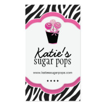 Cake Pops Business Cards