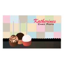 Cake Pops Business Cards business cards
