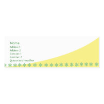 Cake - Skinny business cards