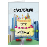 Cakenstein! Birthday Card