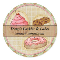 Cakes And Cookies Sticker - Ideal For Home Baking