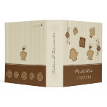 Cakes & Desserts Cookbook Binder