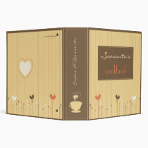 Cakes & Desserts Cookbook Binder binders