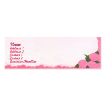Cakes - Skinny business cards