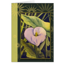 Cala Lilly Greeting Card