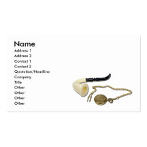 CalabashPipePocketWatch102410, Name, Address 1,... Business Cards