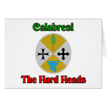 Calabresi les têtes dures cartes