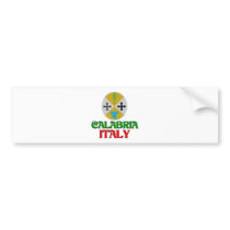 Calabria Italy Bumper Sticker
